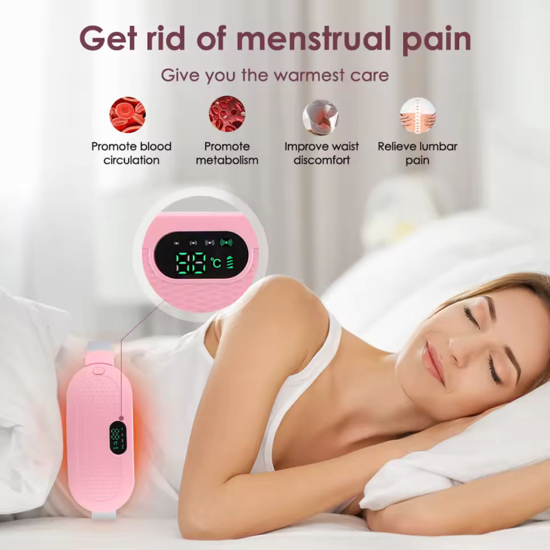 Portable Menstrual Relief Heating & Massage Belt