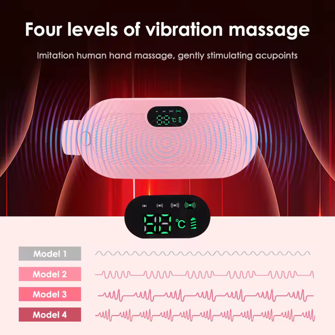 Portable Menstrual Relief Heating & Massage Belt