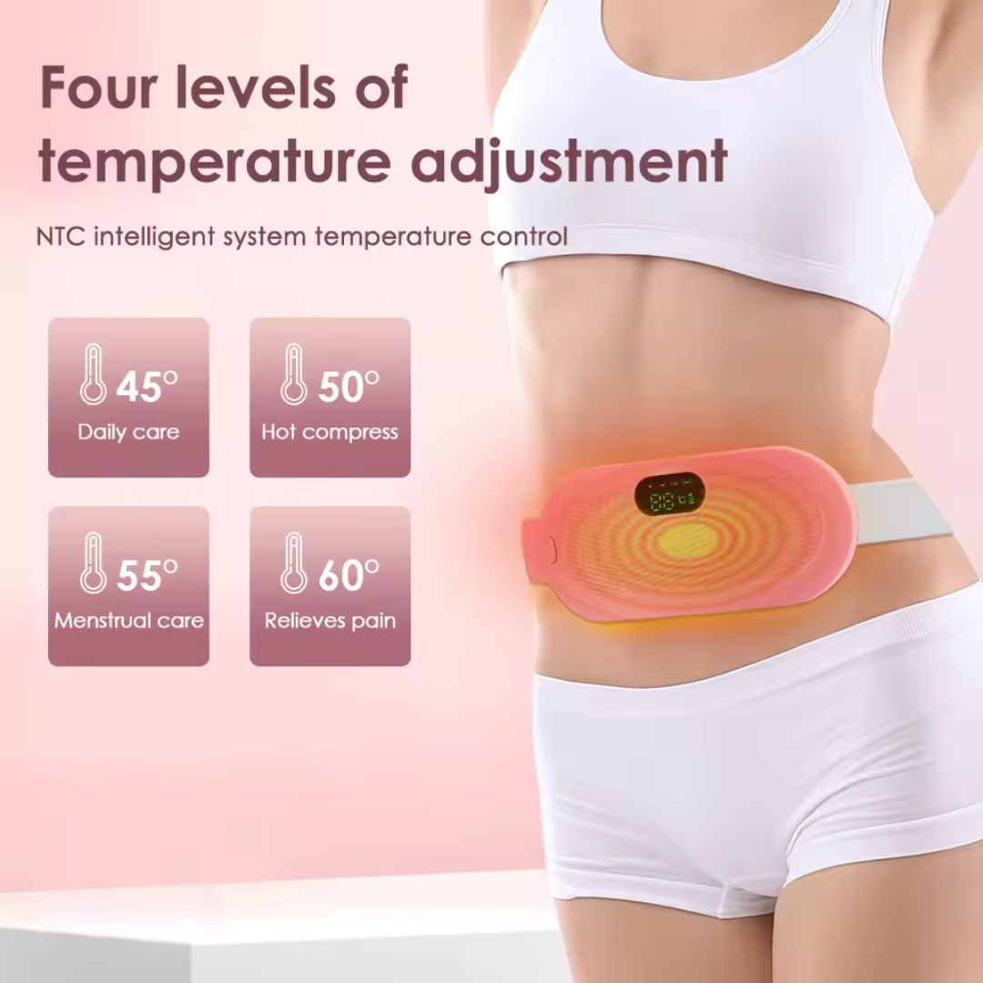 Portable Menstrual Relief Heating & Massage Belt