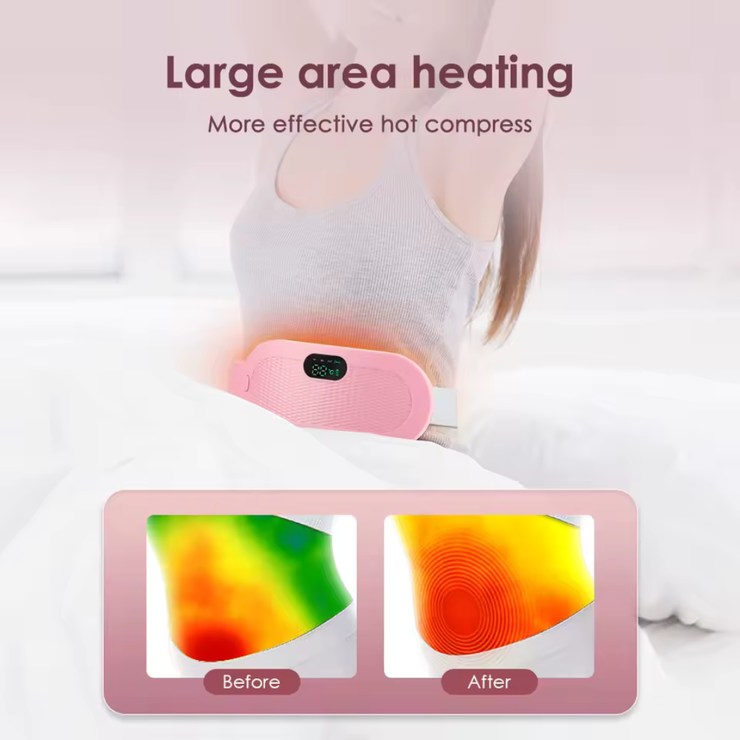 Portable Menstrual Relief Heating & Massage Belt